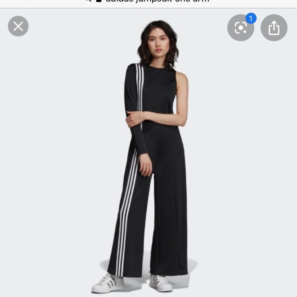 Addidas Off The Shoulder Jumpsuit